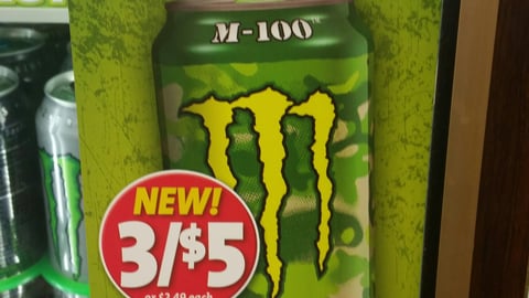 Monster Speedway 'CanHunt' Cooler Cling
